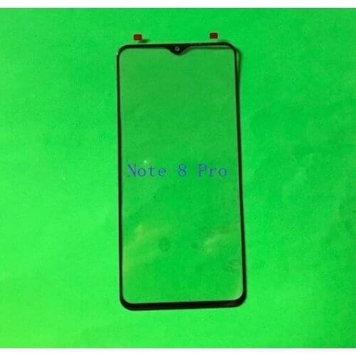 10pcs LCD Screen Front Outer Glass Lens Cover For Redmi Note 9 Pro Note 8 8T 9S K20 Pro K30 10X