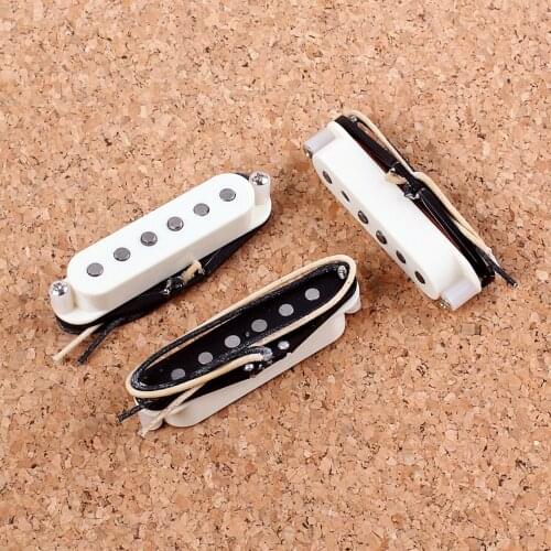 3x Vintage Voice Pickups for Guitars Neck Middle & Bridge Pickup Set, Bass Guitar Replacement Accessories