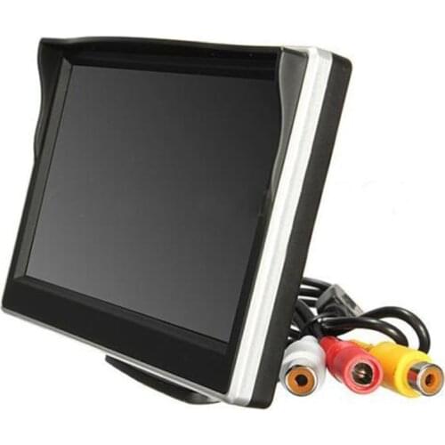 5 Inch TFT LCD HD Screen Car Monitor Parking Rear View Monitor Color Car Reverse Rear View Backup Camera