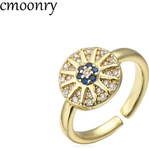 Cmoonry Women's Gold Rings
