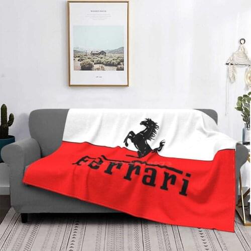 Ferrari Four Seasons Comfortable Warm Soft Throw Blanket 5 Vettel Motorsport Racing Mclaren Mclaren Mclaren 16 44 Car Lewis