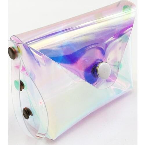 Holographic eyelash bag attractive popular new eyelash bags custom private logo dramatic glitter lash bag