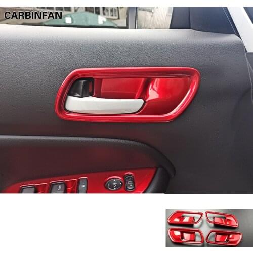Inner door handle Bowl frame covers Interior modification accessories For Honda FIT GR9 4rd 2021 LHD C1839