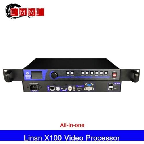 Linsn X100 / 2 in 1 sending card +Video processor, control range 1 .3 million pixels for small fixed installation LED screen