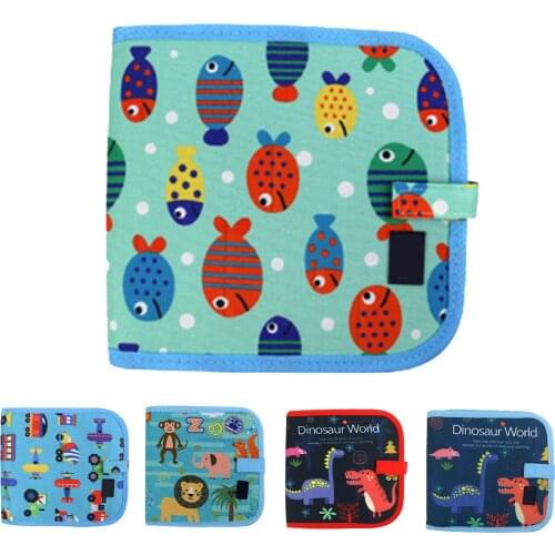 Cartoon Educational Dinosaur Painting Book Double-sided Reusable Drawing Toy Parent-child Interactive Game Early Education Gift