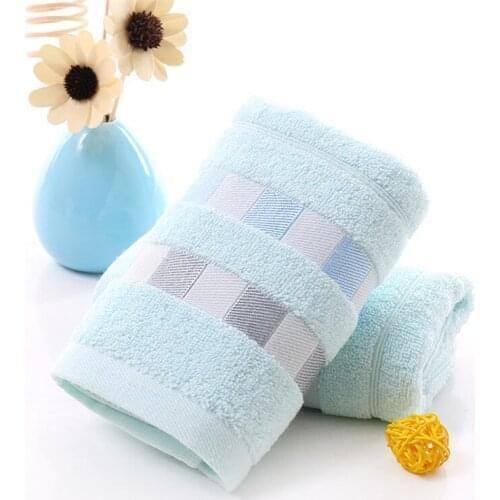 Soft Face Towel Absorbent Terry Hand Bath Beach Face Sheet Towel Clean Towel Hot