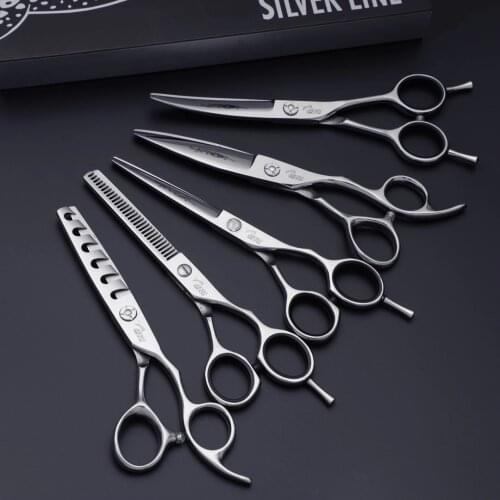 6.0 Set Professional Hairdressers Scissors Hairdressing Scissors Hair Cutting Scissors Barber Thinning Shears Hair Cut Tools