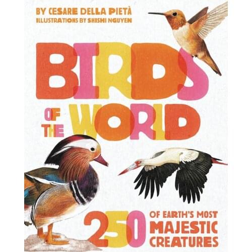 Birds of the World Art Silk Poster Print 24x36inch