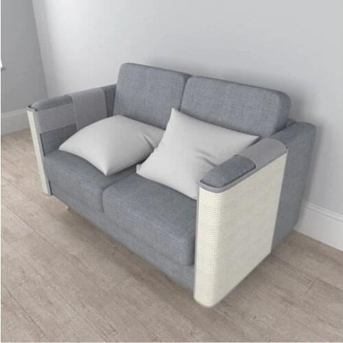 Premium Furniture Guards Sisal Cat Scratcher Board Sofa Protection Scratching Square Pad Pet Toy Home Accessories