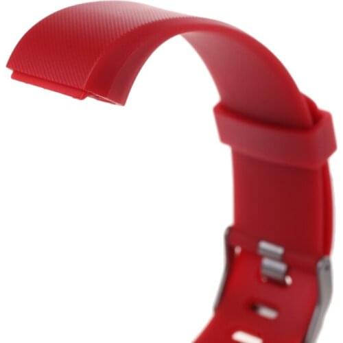 ID115 Plus Wrist Band Strap Replacement Silicone Watchband Smart Watch Bracelet C5AE