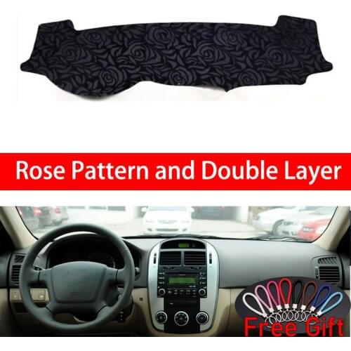 Rose Pattern For kia cerato 2005 2006 2007 2008 2009 2010-2015 Car Stickers Car Decoration Car Accessories Interior Car Decals