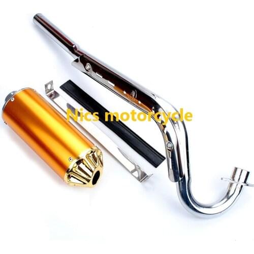 Exhaust Muffler Pipe System for Pit Dirt Bike 70cc-125cc Thumpstar Orion Baja Apollo CRF ATV
