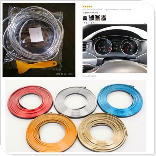 Car interior Decoration thread sticker Insert Air Outlet Strip Accessories for Nissan NV200 Nuvu NV2500 Forum Denki 350Z Zaroot
