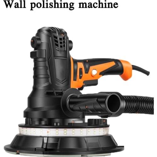 1PC Electric Wall Polishing Machine Multifunctional Sandpaper Machine Dustless Vacuum Polishing Wall Grinding Machine 220V
