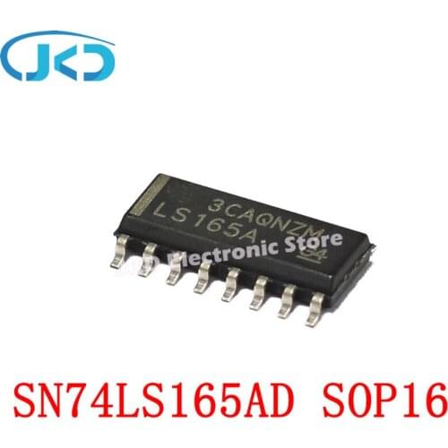 10pcs 74LS165A SOP16 SN74LS165AD SOP-16 74LS165AD SOP LS165A SMD New and Original IC Chipset