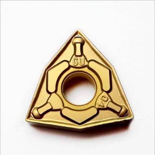 100% Original WNMG0804 WNMG080408N-GU AC2000 WNMG080408 N-GU Carbide Inserts Lathe Cutter WNMG Turning Tools 10pcs/box