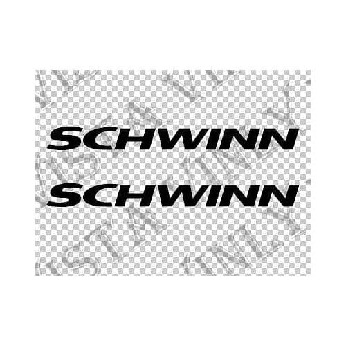 For (2Pcs) (2x) Schwinn 11" long (28cm) Vinyl Decal Sticker for Bike Frame
