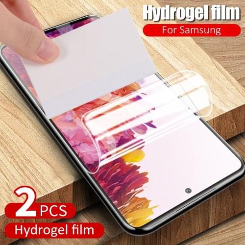 2Pcs Hydrogel Screen Protector Film For Samsung Galaxy S20 FE S20 Plus Note 20 Ultra Front Film For Samsung S20 Ultra S20 FE 5G