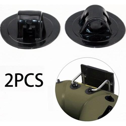 2pcs Inflatable Boat Kayak Engine Mount Motor Stand Holder Safe Drag Rope Buckle Durable Kayak Canoe Boat Accessories