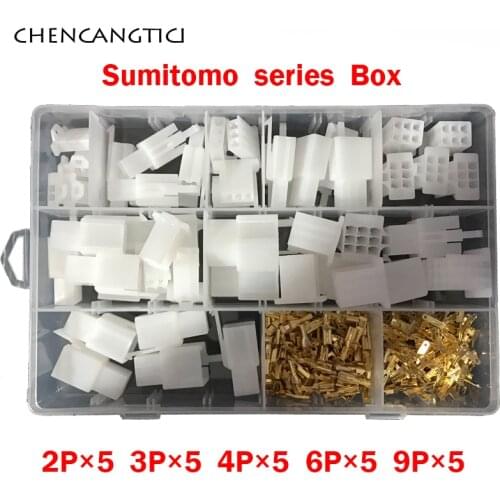 290 Pcs 2.8mm 2 3 4 6 9 Pin way Automotive Motorcycle Electrical Male Female Wire Connector Plug Socket Kit With Brass Terminals