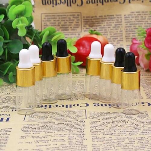 3ml 4ml Essential Oils Bottle Glass Perfume Jar Empty Refillable Packaging Cosmetic Container Dropper Vial F20172292