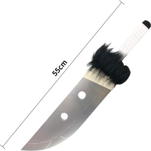 Anime Jujutsu Kaisen Itadori Yuji Cosplay Props Silver White Weapon Role Play Accessories Sword Dagger Halloween Carnival Party