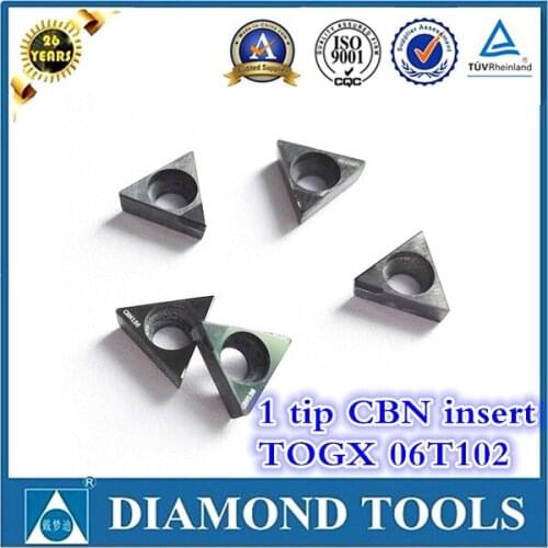 CBN insert ILJIN SB600 TOGX 06T102 small CBN insert for forged steel