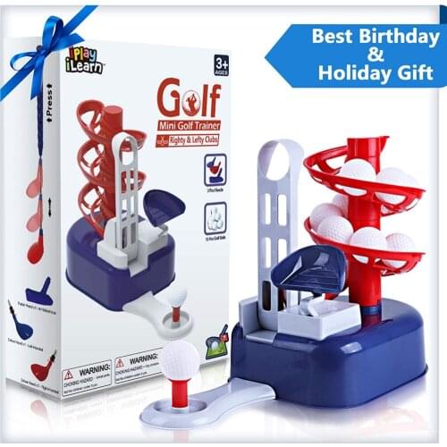 Kids Golf Set Parent-child Toys Outdoor Sports Toys Interactive Games Children Party Supplies Birthday Gift for Kids