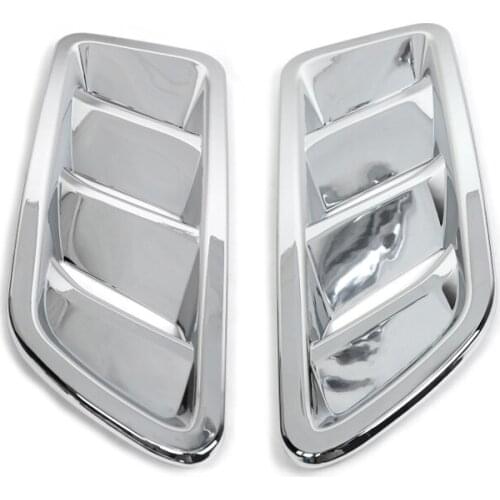 For Jeep Wrangler JL 2018+ Car Front Hood Cover Air Vent Frame Stickers Exterior Car Styling Accessories