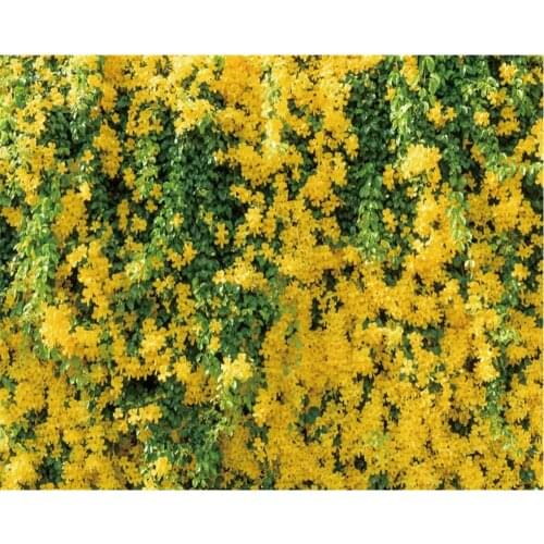 Yellow Flower Natural Plant Wedding Background Wall Backdrop Baby Shower Party Birthday Room Decor Photo Booth Studio Prop