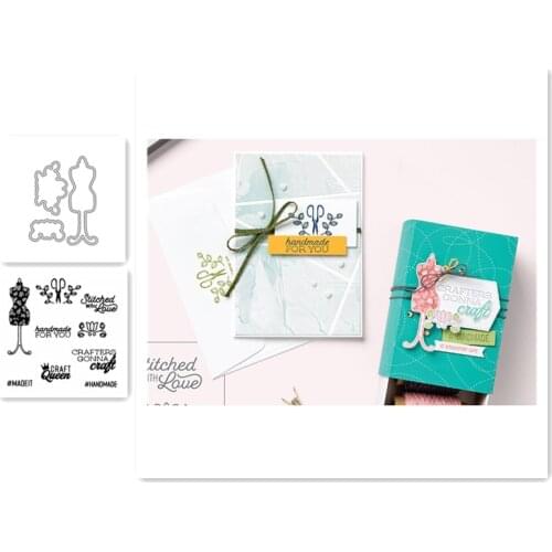 Handmade Metal Cutting Dies And Stamps Set Scrapbooking Steel Craft Die Cut Embossing Paper Cards Stencils Scrapbook Dies 2021