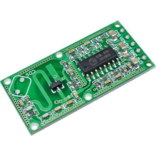 RCWL-0516 RCWL 0516 Microwave Radar Sensor Human Sensor Body Sensor Module Induction Switch Module Output 3.3V For Arduino Diy