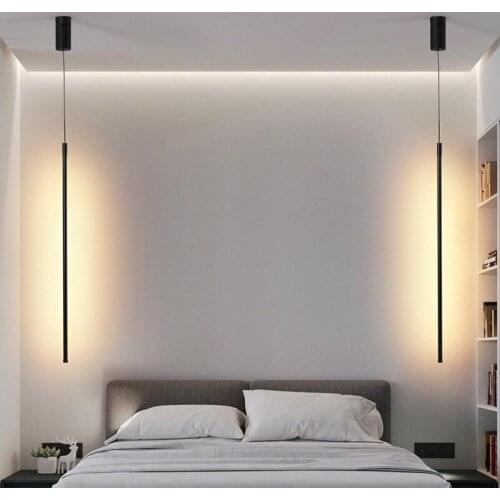 Minimalist Led Pendant Lights For Home Decoration Bedroom Bedside Lamp,Personality Living Room Hotel Corridor Interior Lighting