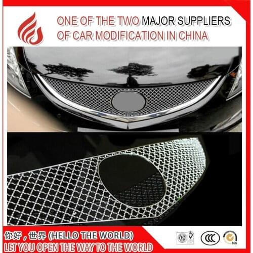 Hot sale Stainless steel modification car front grille racing grills grill cover trim for Mazda 6 Core-wing 2009 - 2011