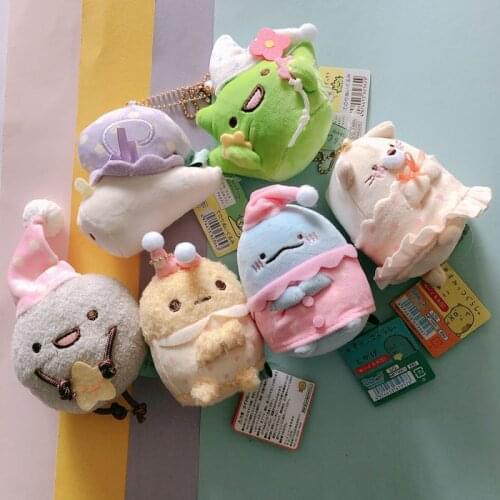 2020 New Party Sumikko Gurashi Plush Toy Pendant Peluche Stuffed Animals Doll Toys Kids Gift Juguetes Keychain Hang Pendant