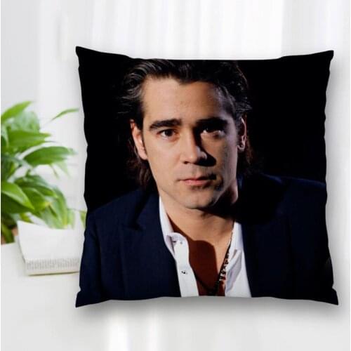 New Custom Pillow Slips Colin Farrell Pillow Covers Bedding Comfortable Cushion/Good For Sofa/Home/Car High Quality Pillow Cases