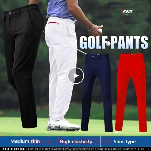 Send Socks! Professional Men Sportswear Male Spring Summer Trousers High-elastic Casual Golf Tennis Long Pants Slim Fit XXS-XXXL