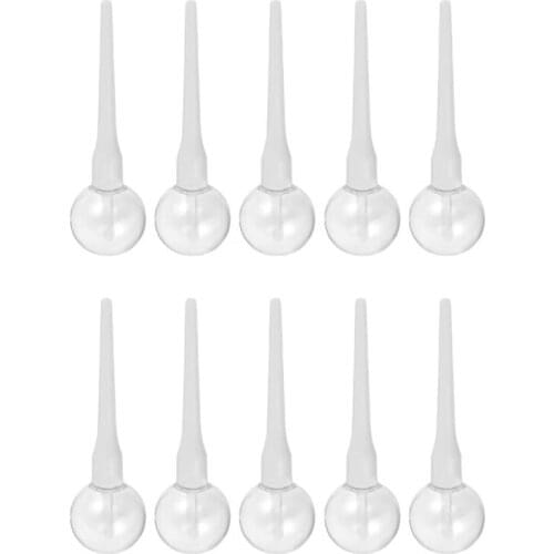 10pcs Lollipop Shape Empty Lip Gloss Tube 6ml/10ml Transparent Plastic Refillable Lip Balm Tube DIY Lip Gloss Containers Bottle