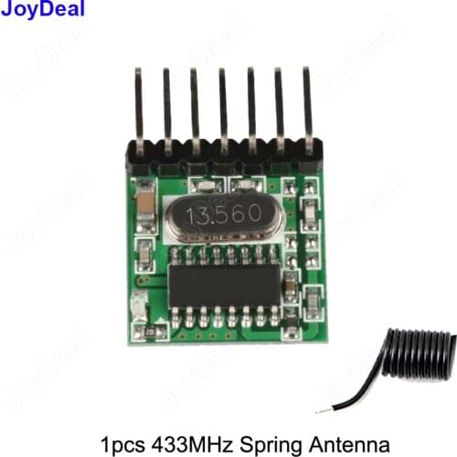 433mhz RF Transmitter Learning Code Decoder Module 433 Mhz Wireless 4 CH Output Diy Kit For Remote Control Switch 1527 Encoding
