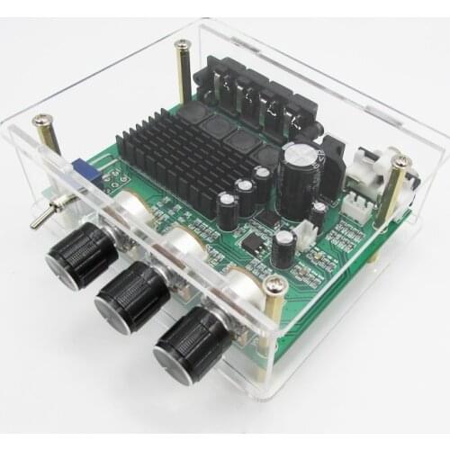TPA3116D2 80W+80W Stereo 2.0 Amplifier Board TPA3116 RCA Digital Audio Subwoofer Speaker Preamplifier Tone Control