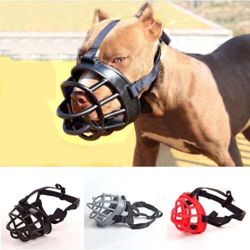 Comfy Soft Silicone Pet Dog Muzzle Breathable Basket Muzzles for Small Medium Large and X-Large Dogs Stop Biting Barking Chewing