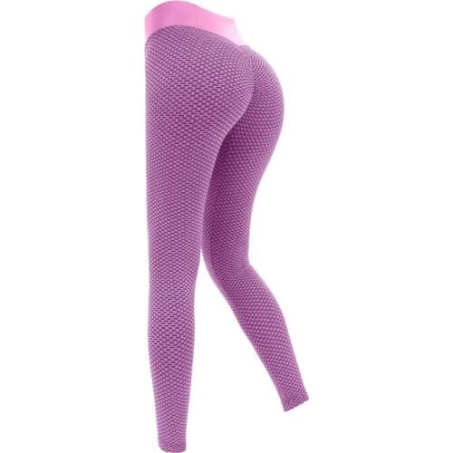Yoga Pants Sexy Peach Hip High Waist Womens Knitted Breathable Sports Fitness Leggings Beautiful Buttocks Trousers