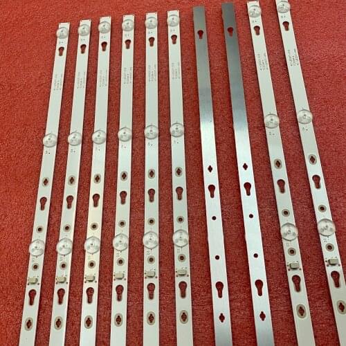 10pcs LED Backlight strip for TCL 32S6500S 32S6500 32S5300 32D1200 Philco PTV32D12D PTV32D12 4C-LB320T-DSA DSR 32HR332M05A7 V2