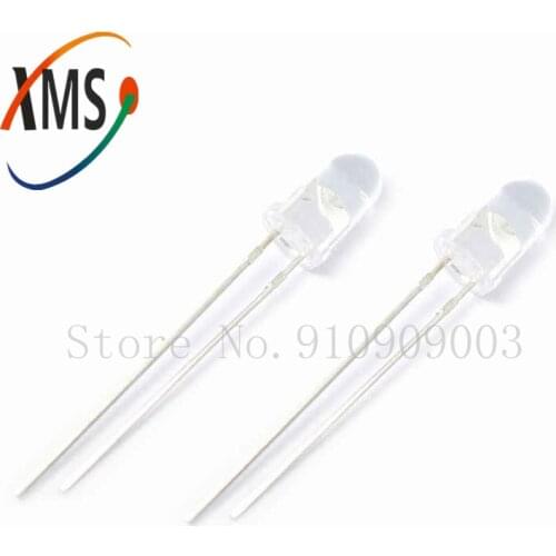 100pcs LED 5mm 940nm IR Infrared Emitting Round Tube Light diode