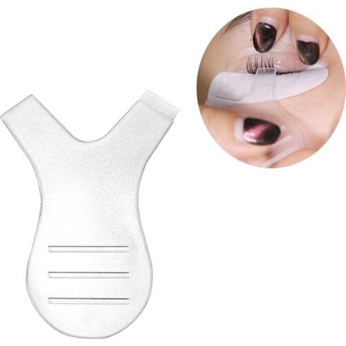 5 Pcs Eyelash Comb Eyelash Extension Plastic Eyebrow Brush Curler Tool Clean Y Shape Grafted Eyelashes Makeup Mascara Tools