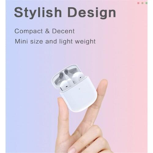 Noise Canceling Wireless Mini TWS Earphones Bass Headset Bluetooth 5.0 In-Ear Gaming Earbuds Sports Waterproof With Microphone