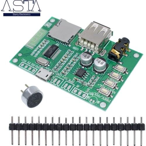 BT201 Dual Mode 5.0 Bluetooth Lossless Audio Power Amplifier Board Module Tf Card U Disk Ble Spp Serial Port Transparent Trans