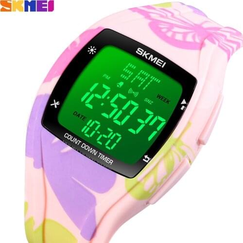 SKMEI Luxury Military Men Digital Watch Sports Chrono Electronic Led Display Clock Waterproof Dual Display Wristwatch Relogio