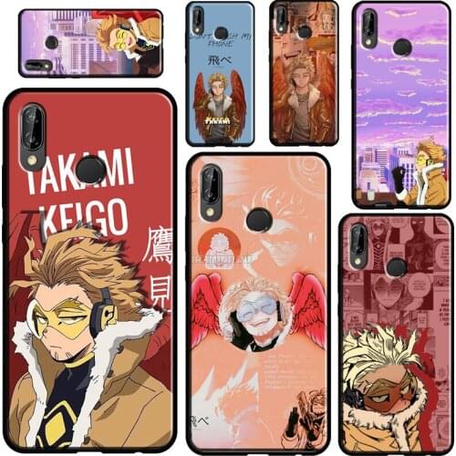 Hawks Keigo Takami Bnha Case For Huawei P30 P40 P10 P20 Lite P Smart 2021 Nova 5T Cover For Honor 20 Pro 8X 9X 10i