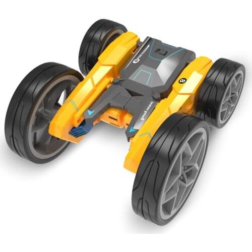 Tipping bucket stunt remote control childrens floor stand fall resistant 4-wheel drive vehicle deformation drift cross-country